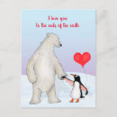 Search for i love penguins postcards Cute penguin