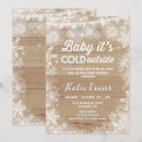 Search for light blue baby shower invitations Baby it's cold outside