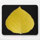 Recherche de feuille jaune tapis souris Automne