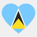 Recherche de sainte lucie autocollants Drapeau