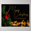 Search for elegant merry christmas posters Chic