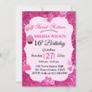 Search for daughter sweet 16 invitations Modern