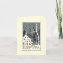 Search for vintage looking christmas cards Snow