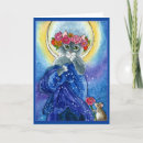 Search for mucha cards Illustration