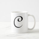 Search for alphabet design mugs Initial