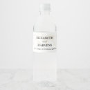 Recherche de mariage eau étiquettes Minimaliste