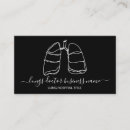 Search for lung business cards Pulmonology