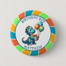 Recherche de anniversaire dinosaure badges Gâteau d'anniversaire