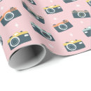 Search for camera wrapping paper Pink