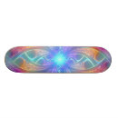 Search for fractal pattern skateboards Blue