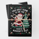 Recherche de golf drôle papier cadeau Noël