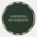 Search for green border stickers Elegant