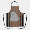 Search for ghost fun aprons Trick or treat
