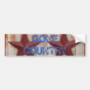Search for country bumper stickers Red