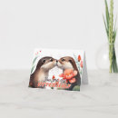 Search for otter valentines day cards Happy valentine's day