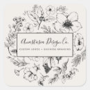 Search for elegant lettering stickers Floral