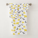 Search for gray and yellow bath towels Flowers
