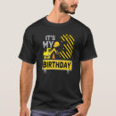 Search for construction birthday tshirts Digger