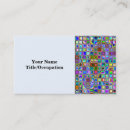 Search for psychedelic business cards Pattern