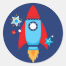 Search for blue rocket stickers Birthday