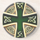 Recherche de croix celtique dessous de verres Vert