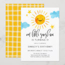 Recherche de little sunshine anniversaire invitations Jaune