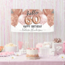 Search for fabulous 60 birthday party decor Rose gold