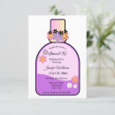 Recherche de bouteille de parfum invitations Élégant