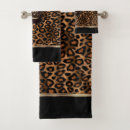 Search for brown leopard bath towels Safari