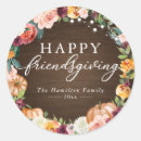 Search for friendsgiving stickers Rustic