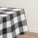 Search for black and white checkered tablecloths Rustic