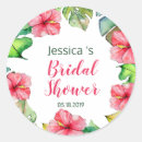 Search for tropical bridal shower stickers Hawaiian