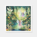 Search for enchanted forest napkins Watercolor