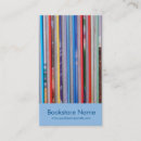 Search for bookstore business cards Library