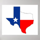 Search for state shape posters Texas
