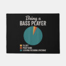 Search for for musician doormats Bass