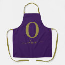 Search for name monogram aprons Bridal shower