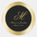 Search for black metal monogram stickers Modern