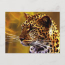 Recherche de regard chat cartes postales Léopard