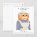 Search for cooking chef postcards Anthropomorphic