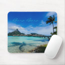 Search for tropical palm tree mousepads Blue