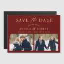 Recherche de burgundy gold save the dates Enregistrer la date