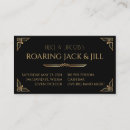 Recherche de art deco business cards Gatsby