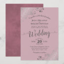 Recherche de mauve invitations Simple