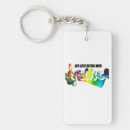 Search for song rectangular keychains Modern