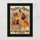 Recherche de masques de théâtre cartes postales Vintage
