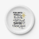 Search for christian paper plates Bible