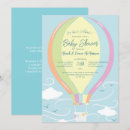 Search for rainbow balloons invitations Pastel