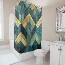 Search for stained glass shower curtains Geometric