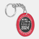 Search for class of 2024 keychains High school